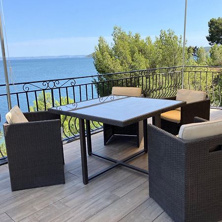 Appartement T4 Terrasse Et Vue Istres Esterno foto