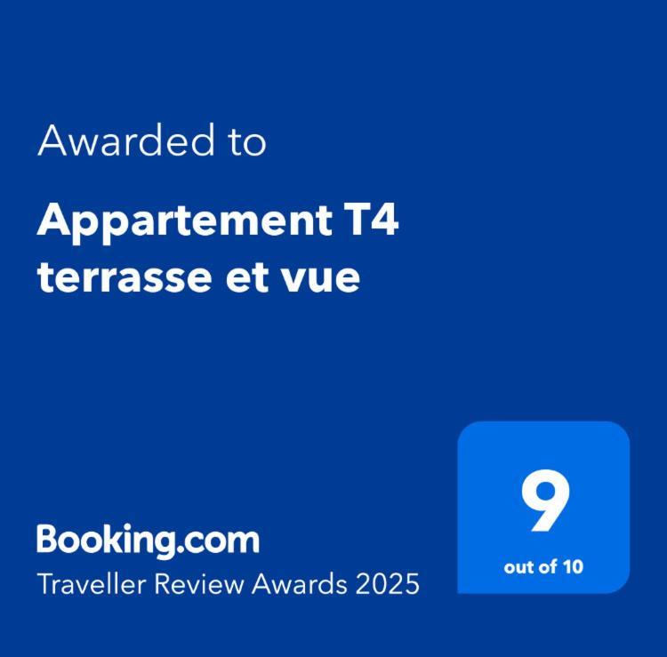Appartement T4 Terrasse Et Vue Istres Esterno foto
